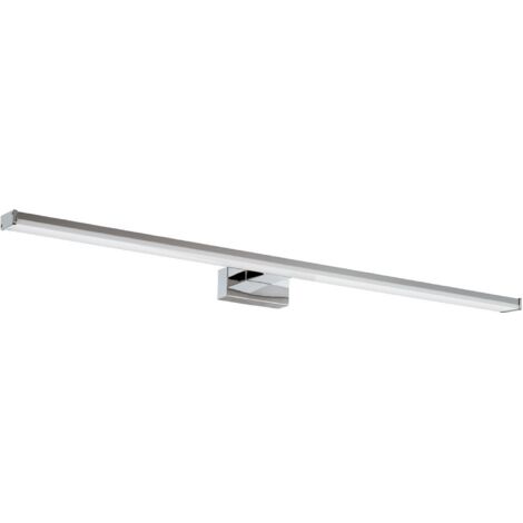 Eglo Luz de espejo LED Pandella 1 de 78 cm 4000K blanco natural, acero (96066)