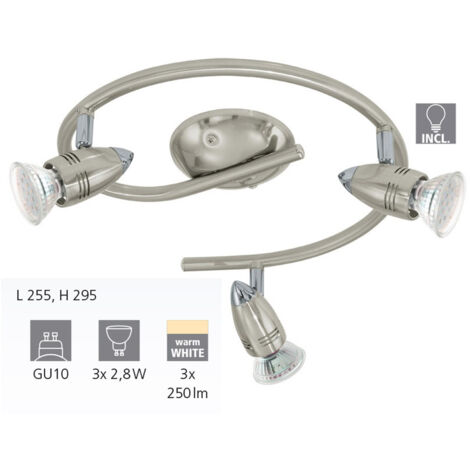 EGLO MAGNUM-LED illuminazione da soffitto GU10 3 W A+ [Classe di efficienza energetica A+]