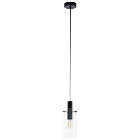 Eglo MONTEFINO suspension noire 11 cm diamètre