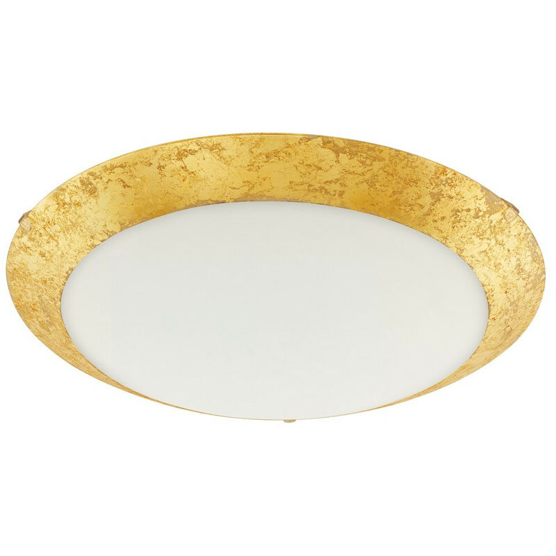 Montenovo Led 3 Lamp Decorative Flush Ceiling Light White - Eglo