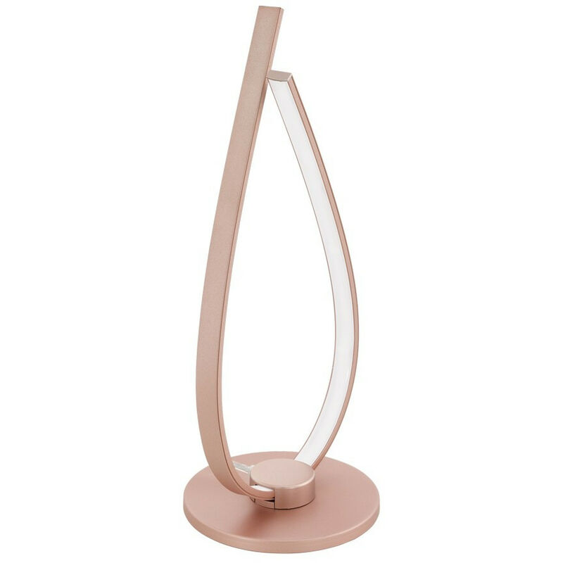 Palozza Integrated Led Table Lamp Rose Gold - Eglo