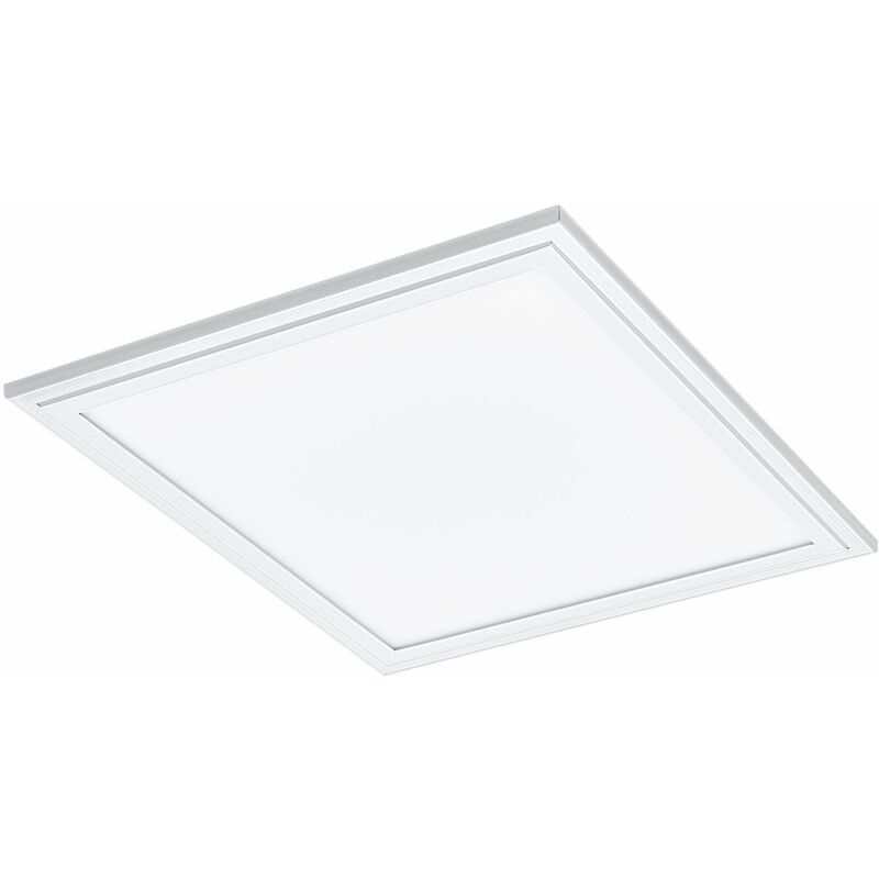 Image of Eglo Raster lampada, Alluminio, integrato, Bianco, 30 x 30 x 1.1 cm