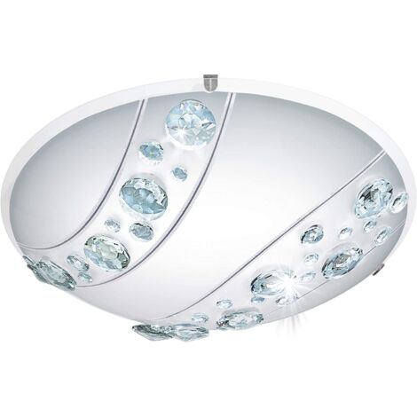 EGLO STYLE COLLECTION - PLAFONIERA NERINI 30CM CRISTALLI LED 16W