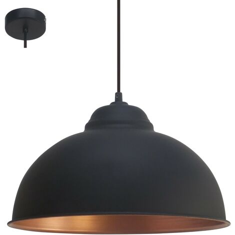 Eglo Suspension TRURO 2 cuivre-antique, E27 max. 1X60W
