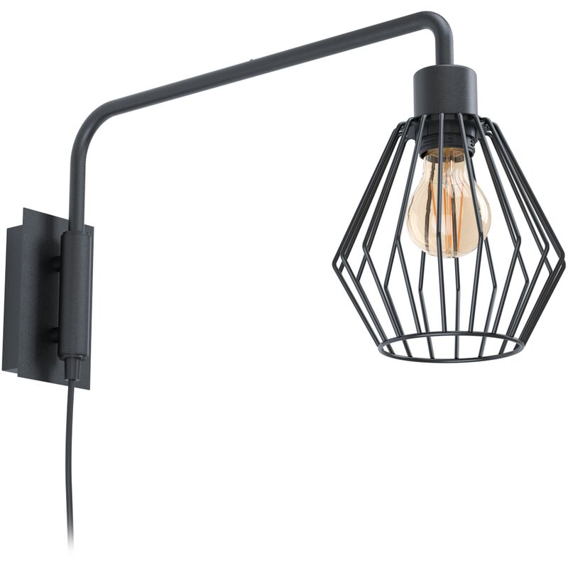 

EGLO TABILLANO 1 lámpara de pared, Negro