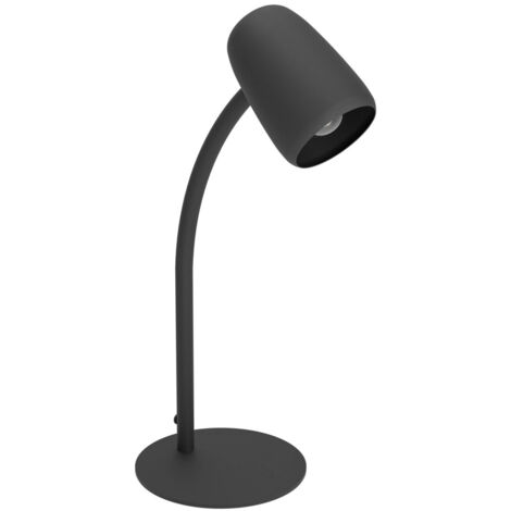 Eglo Tischlampe Carlo 46 x 9 cm schwarz Lampen
