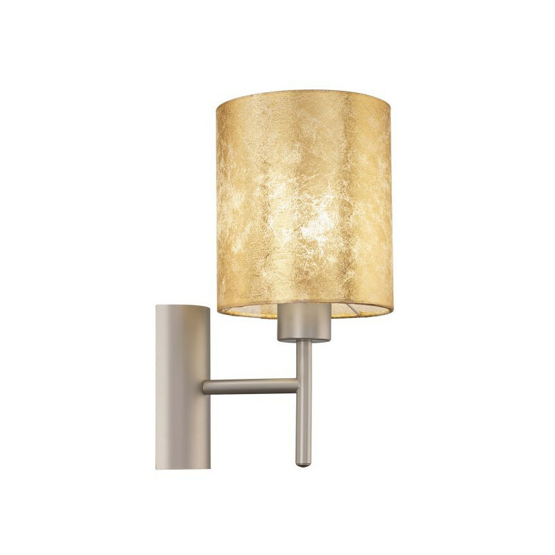 Eglo - Viserbella Wall Lamp With Shade Champagne