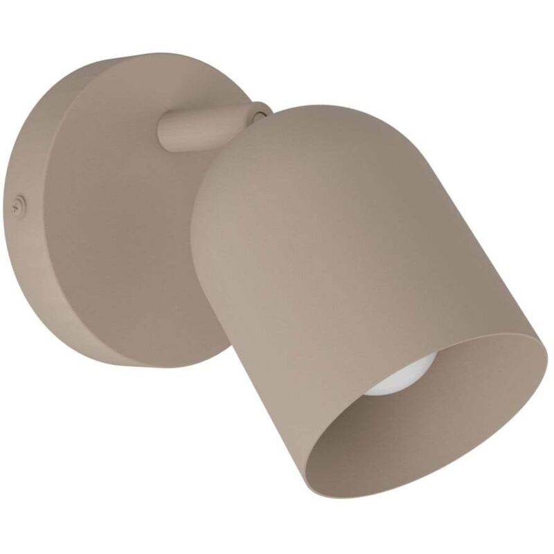Eglo Wandlampe 1er Spot Tilston Sandfarben 12 X 16 Cm