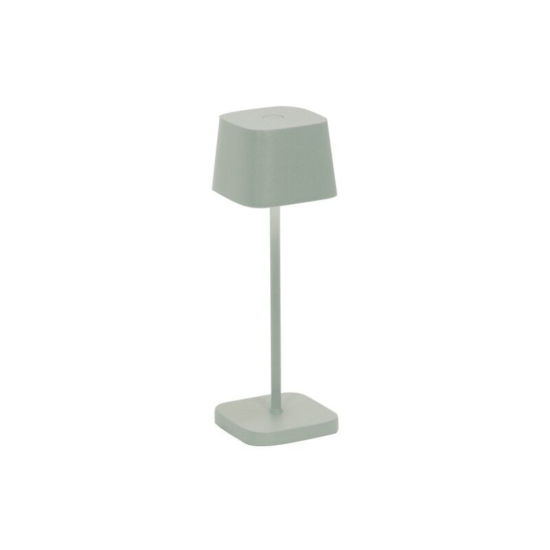 Ofelia pro micro led lampe de table Salvia rechargeable et dimmable - Zafferano