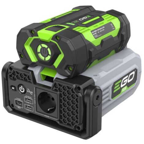 Ego Power+ – Convertisseur de tension transportable 5000W – Courant 230V AC – Batterie Lithium-ion 56V incluse – Usage chantier et extérieur