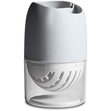 Égouttoir à couverts organisateur de rangement porte-couverts plateau en plastique pour couteaux de cuisine baguettes (gris)