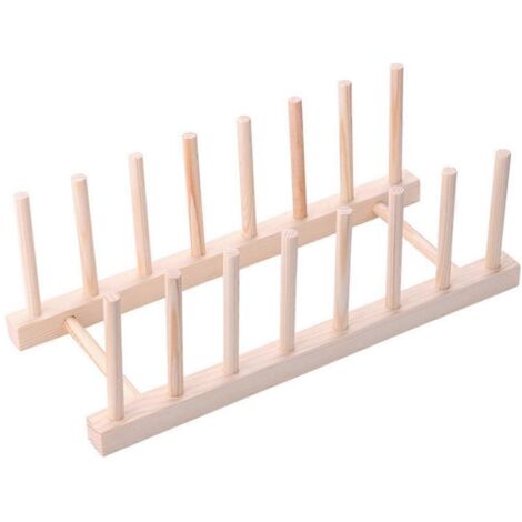 Égouttoir à vaisselle, égouttoir à assiettes, séchoir à planches à découper en bois