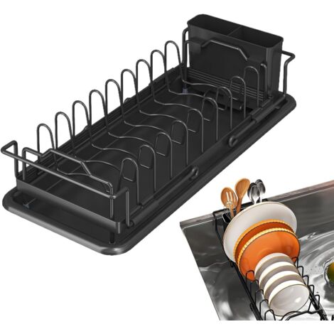 Égouttoir à vaisselle extensible - Organiseur réglable et