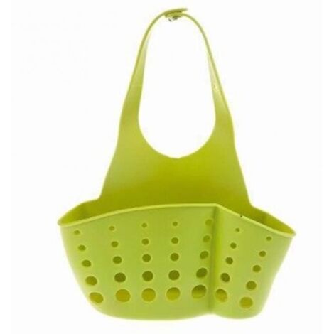 Égouttoir d'évier - Aihogard - Panier suspendu - PVC - Vert - 7.5cm x 4cm x 15cm