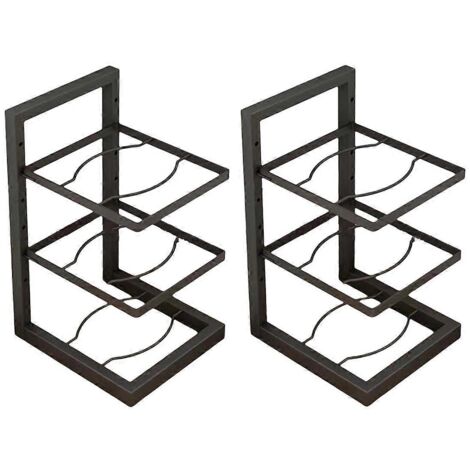 Égouttoir d'évier, support à casseroles à plusieurs niveaux --