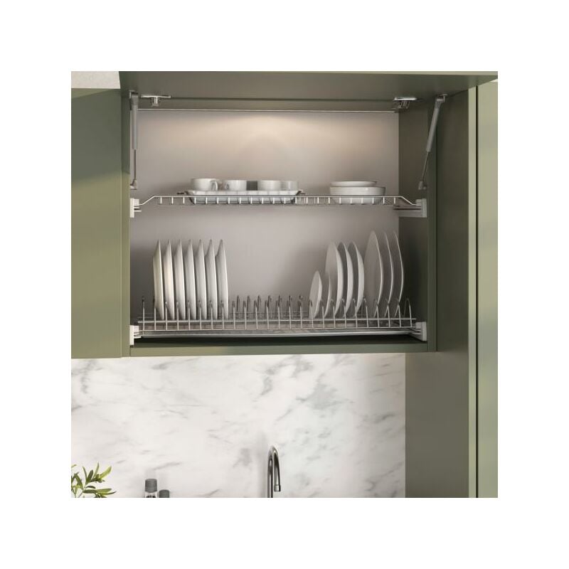 Gouttoir Suprastar pour module, 700, Peint en aluminium, Acier - talla - Emuca