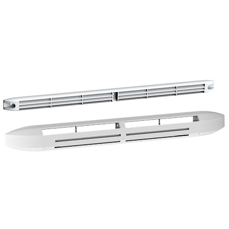 Atlantic - Eh 5/45 + G-37 Gr Entree D'Air Hygro. Acoustique 5/45+Grille 37Db Gris 526507