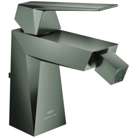 EH-Bidetbatterie Allure Brilliant 24347 hard graphite gebürstet