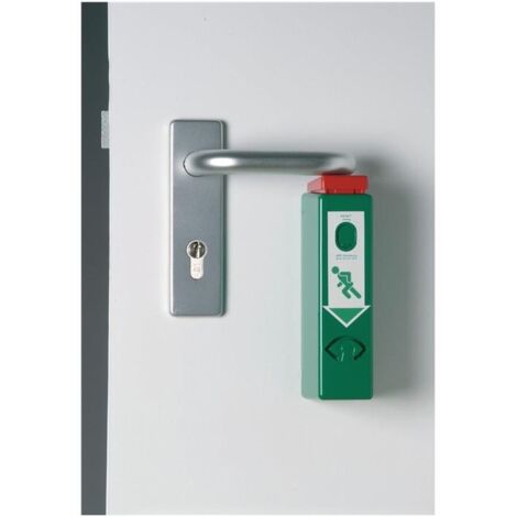 EH-Contrôleur de porte 990 100 PHZ, avec 3 clés, finition vert brillant, alarme préalable