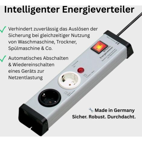 Ehmann 100063 Spezial Energieverteiler, silber-schwarz