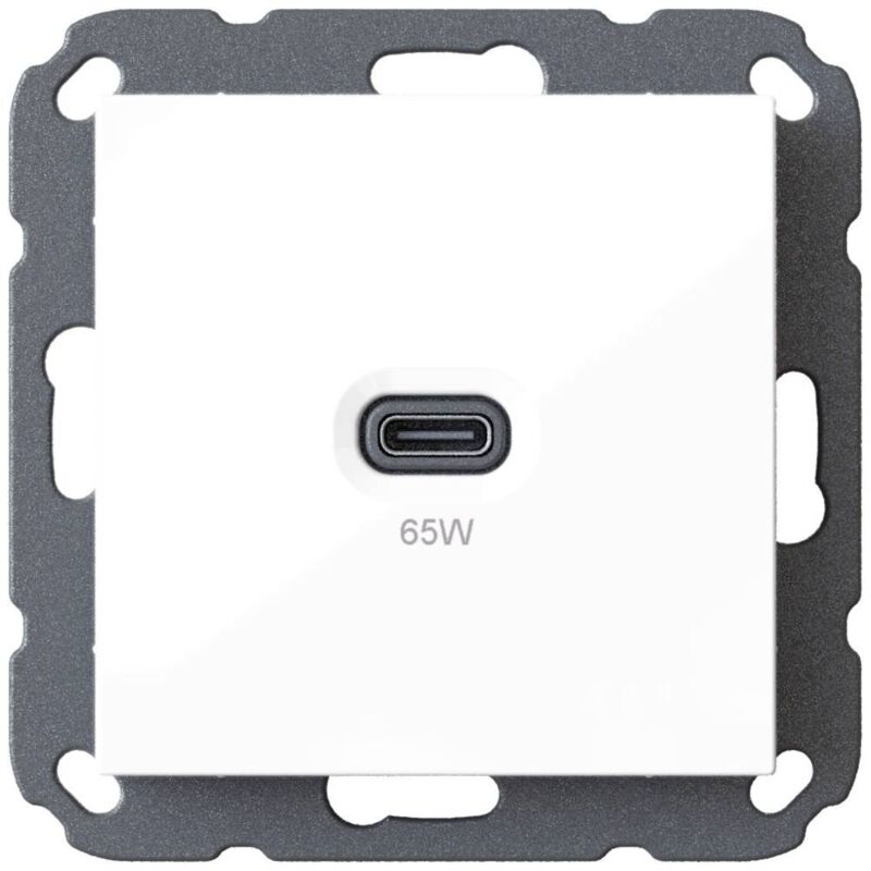 Ehmann - 6560x0000 Prise de charge usb blanc D397972