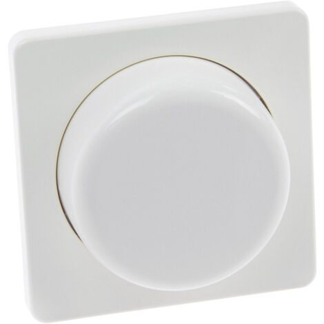 Ehmann 9081x0100 Dimmer-Abdeckung  Weiß