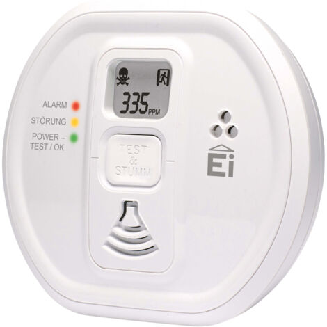 Ei Electronics Ei208IDW détecteur monoxyde de carbone blanc