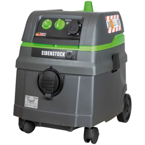 Eibenstock – Aspirateur industriel DSS 25 M – 1400W – Dépression 248 mbar – Volume 25L – Pour poussières dangereuses – Compatible outils électriques