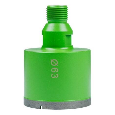 EIBENSTOCK Couronne de forage diamantée à eau Ø 63 mm, 40 mm