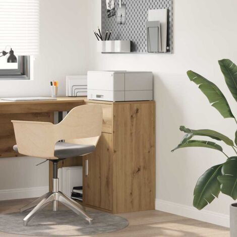 Eichen-Speicherschrank Artisan Eiche MDF Mittel vidaXL877168