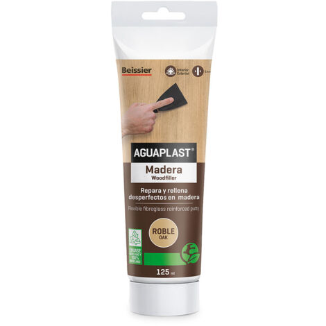 Eichenfarbener Holzreparaturkitt (125ml)  WASSERPLAST 24909