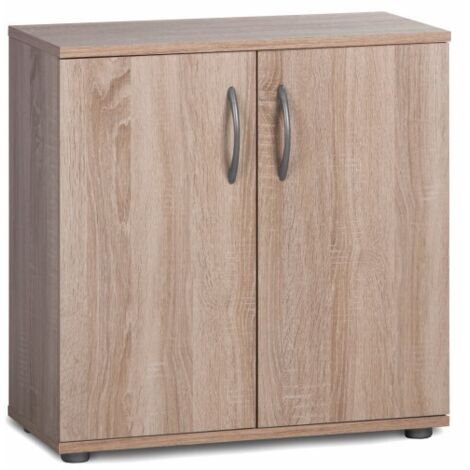 Eichenschrank 57x58x29 cm mit zwei Türen und einem Regal - Dalia