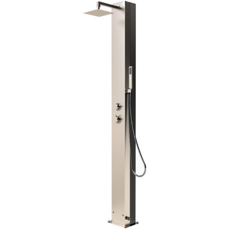 Eichenwald Modell 70 Solar Garten Glasdusche Trinidad