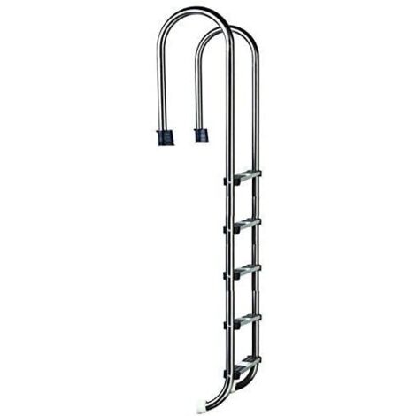 Eichenwald Poolleiter Modell 55 Tiefbeckenleiter enge Ausladung Leiterlänge 1489mm 5 Stufen