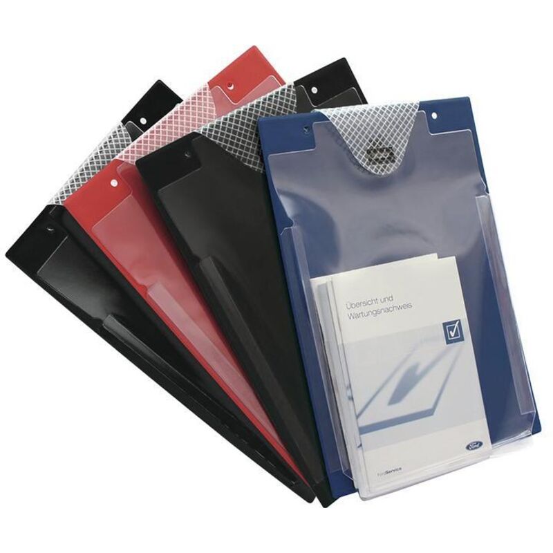 Sac d'application avec ferm. velcro et corde Format A4 noir