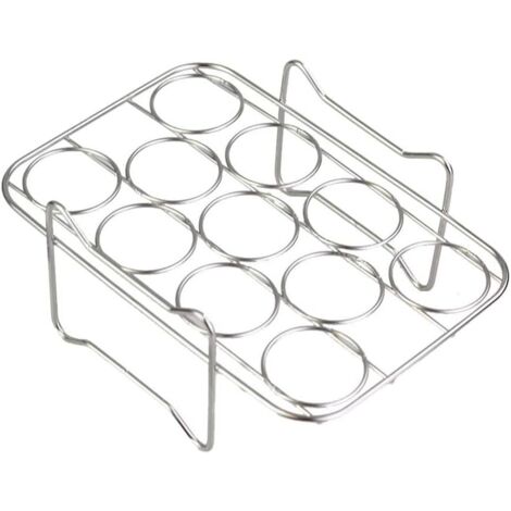 Eierdämpferständer, Eierfrittierständer, Eierdämpferkorb, Edelstahl, lebensmittelecht