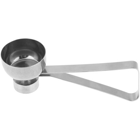 Eiertrenner aus Weizenstroh - Praktischer Eigelb- und Eiweißtrenner zum Kochen und Backen (Beige)