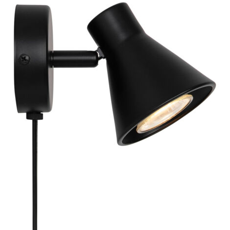 EIK Applique murale Noir GU10 - NORDLUX 45761003
