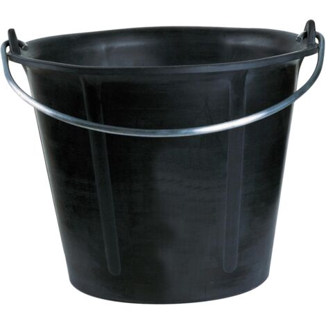 EIMER 12L PROCHOK SCHWARZ HENKEL 6,3MM MONDELIN - 341140
