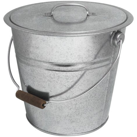 Eimer mit deckel aus verzinktem stahl 10l - Guillouard - 040125