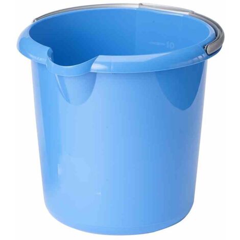 Eimer rund 10 l mit Ausguss