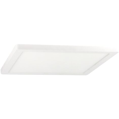 Ein-Aufbaustrahler 24W  Viereck, Flimmerfrei, 2400lm  CCT Deckenleuchte einstellbare Farben 3000-5000 K  Einfache montage