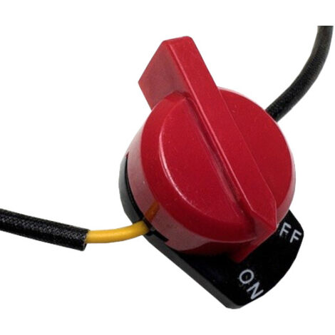 Ein-Aus-Drehschalter Mechanischer Regler mit Ringkabelschuh und Steckkontakt