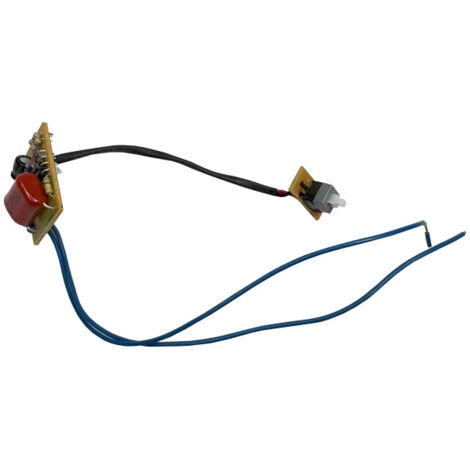 Ein-/Aus Schalter LED Schaltmodul Taster mit 2-Adrigem Anschlusskabel für Säbelsäge uvm.