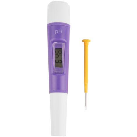 Ein tragbares und wasserdichtes digitales pH-Meter, geeignet für Schwimmbäder, Getränkebehälter und Aquarien.