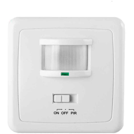 Einbau-Bewegungsmelder, 140º, 12m Erfassungswinkel  EDM 03220