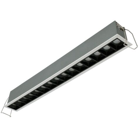 Einbau-LED-Linearleuchte 30W - UGR18 - CRI90 - OSRAM-Chip -