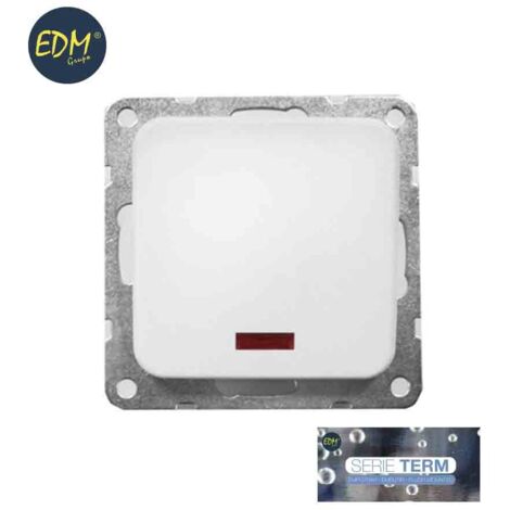 Einbau-Lichtschalter der Term EDM-Serie Blister