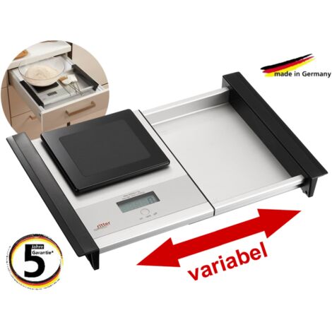 Einbau-Waage Ritter WES 45 - LCD-Anzeige Wiegebereich bis 5000 g