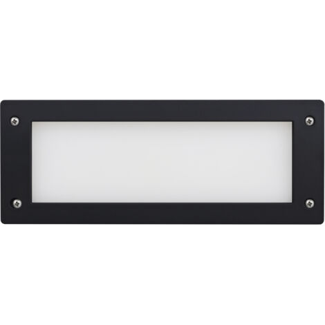 Einbauleuchte Wand Devon Rechteck M Ip66 Gx53 Led T2 2x3w 380lm/395lm/415lm Cri80 3000k/4000k/6500k Schwarz